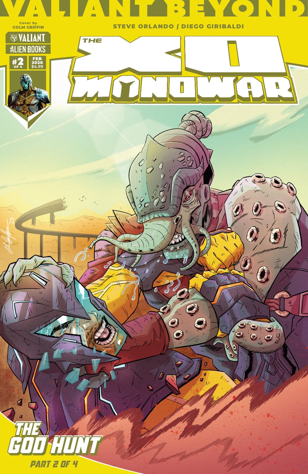 Cover für Valiant Beyond: The X-O Manowar