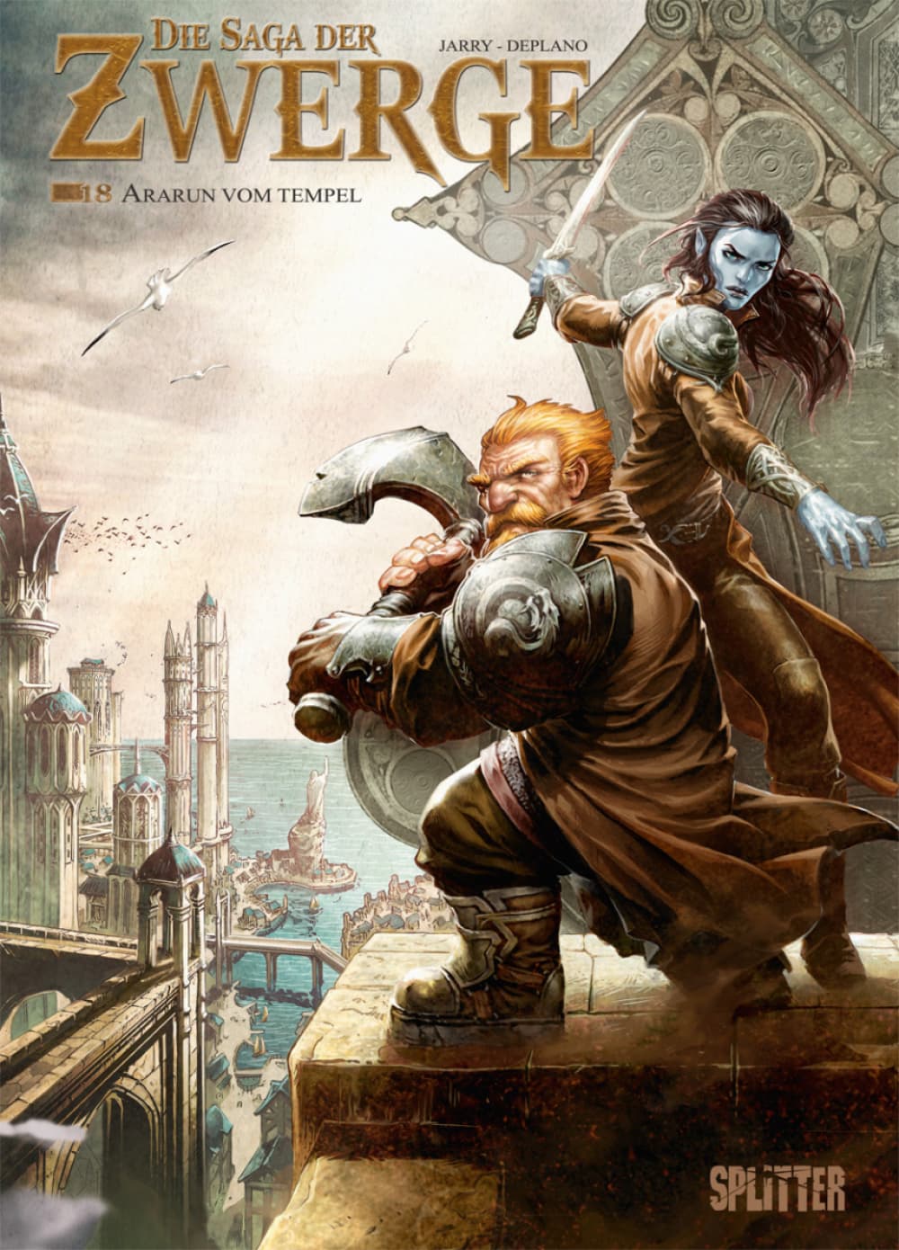 Cover für Die Saga der Zwerge 18