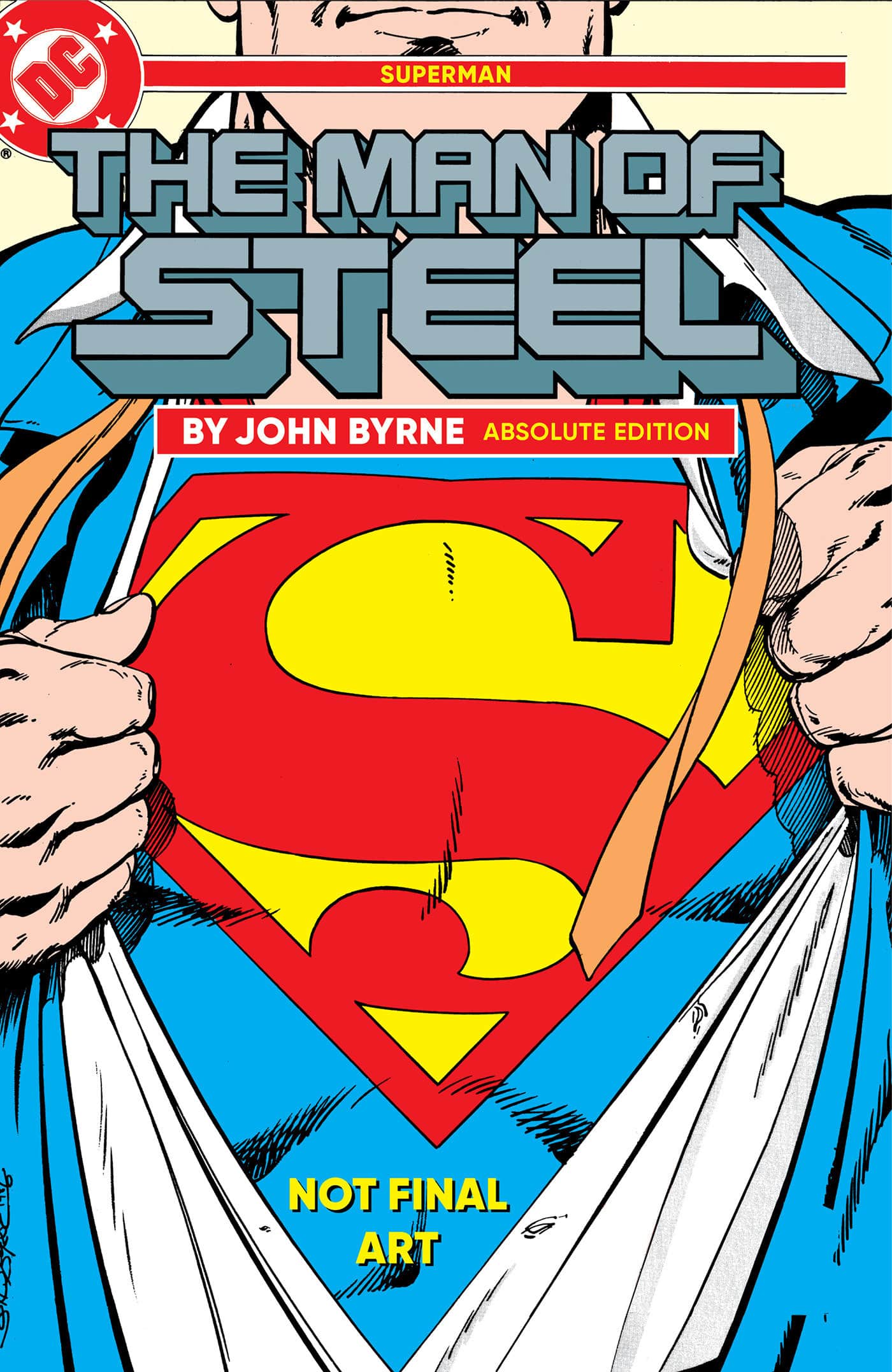 Superman: The Man of Steel by John Byrne: Absolute Edition Cover