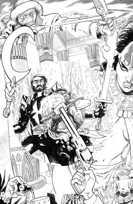 Cover für The Sixth Gun: Battle for the Six