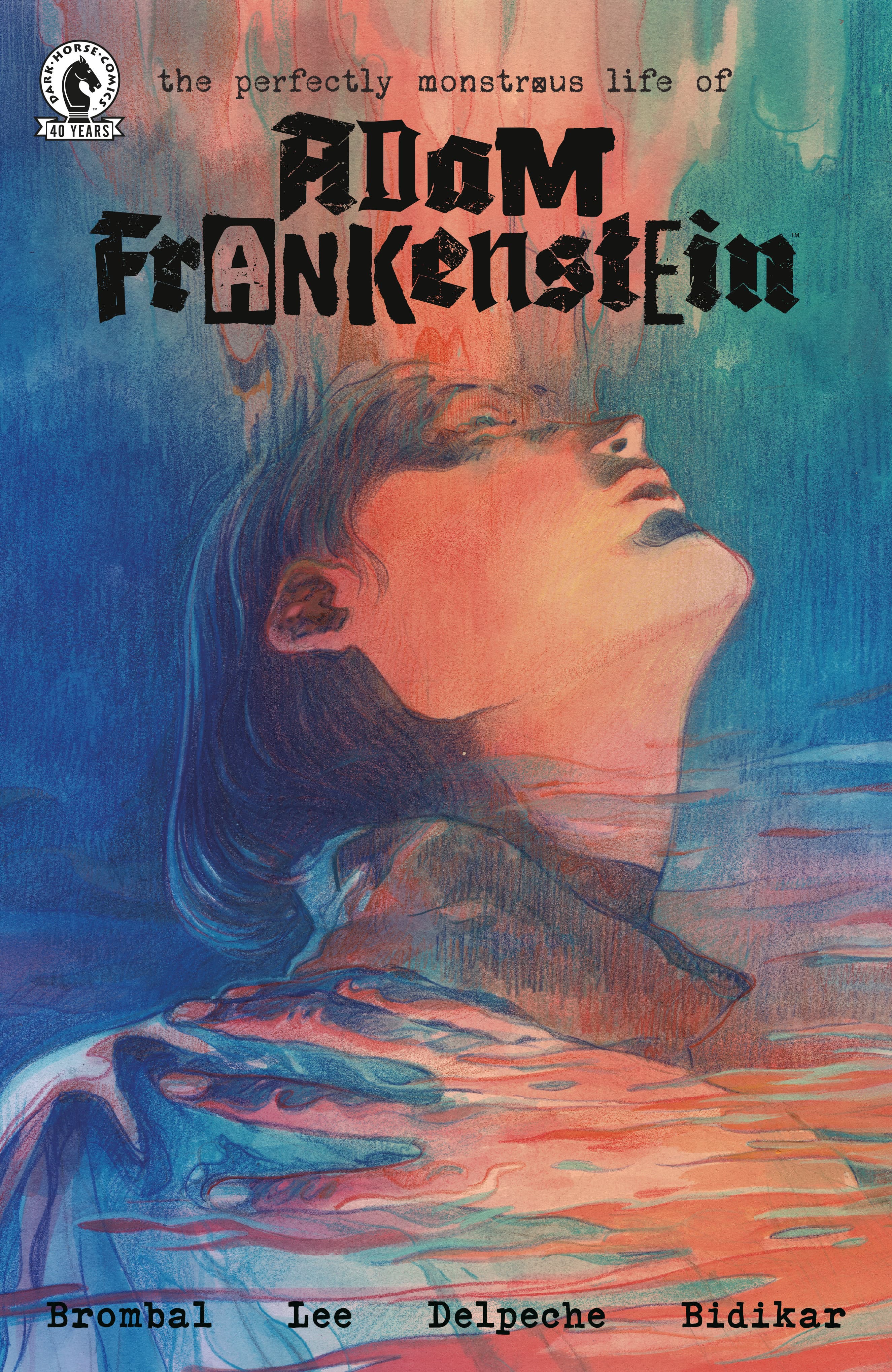 Cover for The Perfectly Monstrous Life of Adam Frankenstein one-shot (CVR B) (Filipe Andrade)