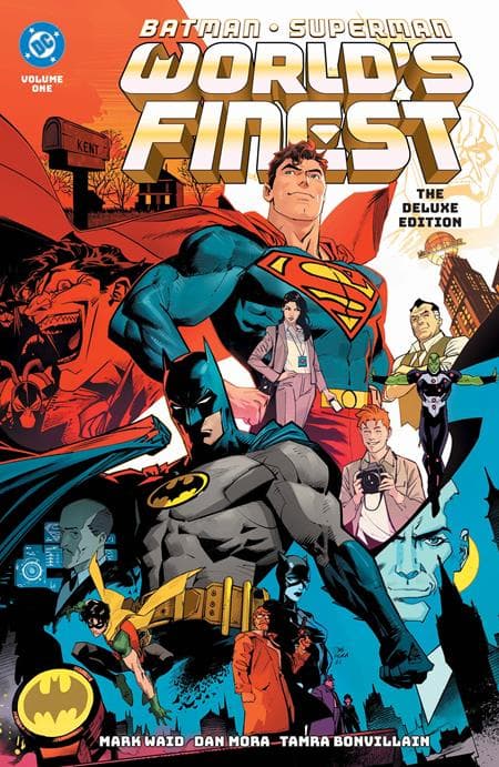 Cover für BATMAN SUPERMAN WORLDS FINEST DELUXE EDITION HC VOL 01