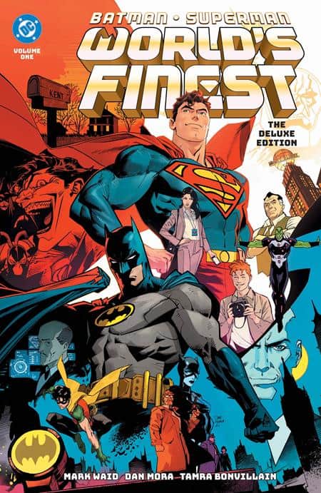 BATMAN SUPERMAN WORLDS FINEST DELUXE EDITION HC VOL 01 Cover