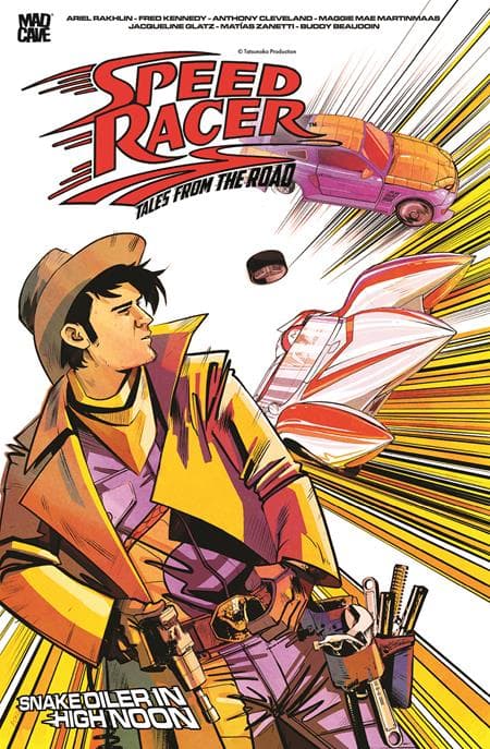 Cover für SPEED RACER TALES FROM THE ROAD (ONE SHOT) HIGH SPEED NOON CVR A SEBASTIAN PIRIZ