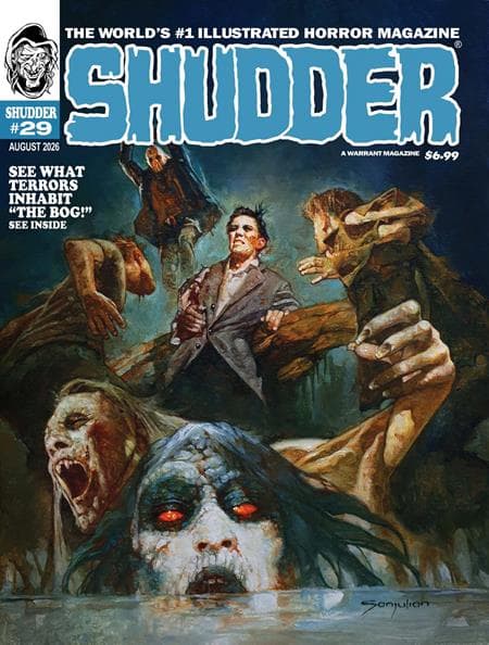 Cover für Shudder Magazine