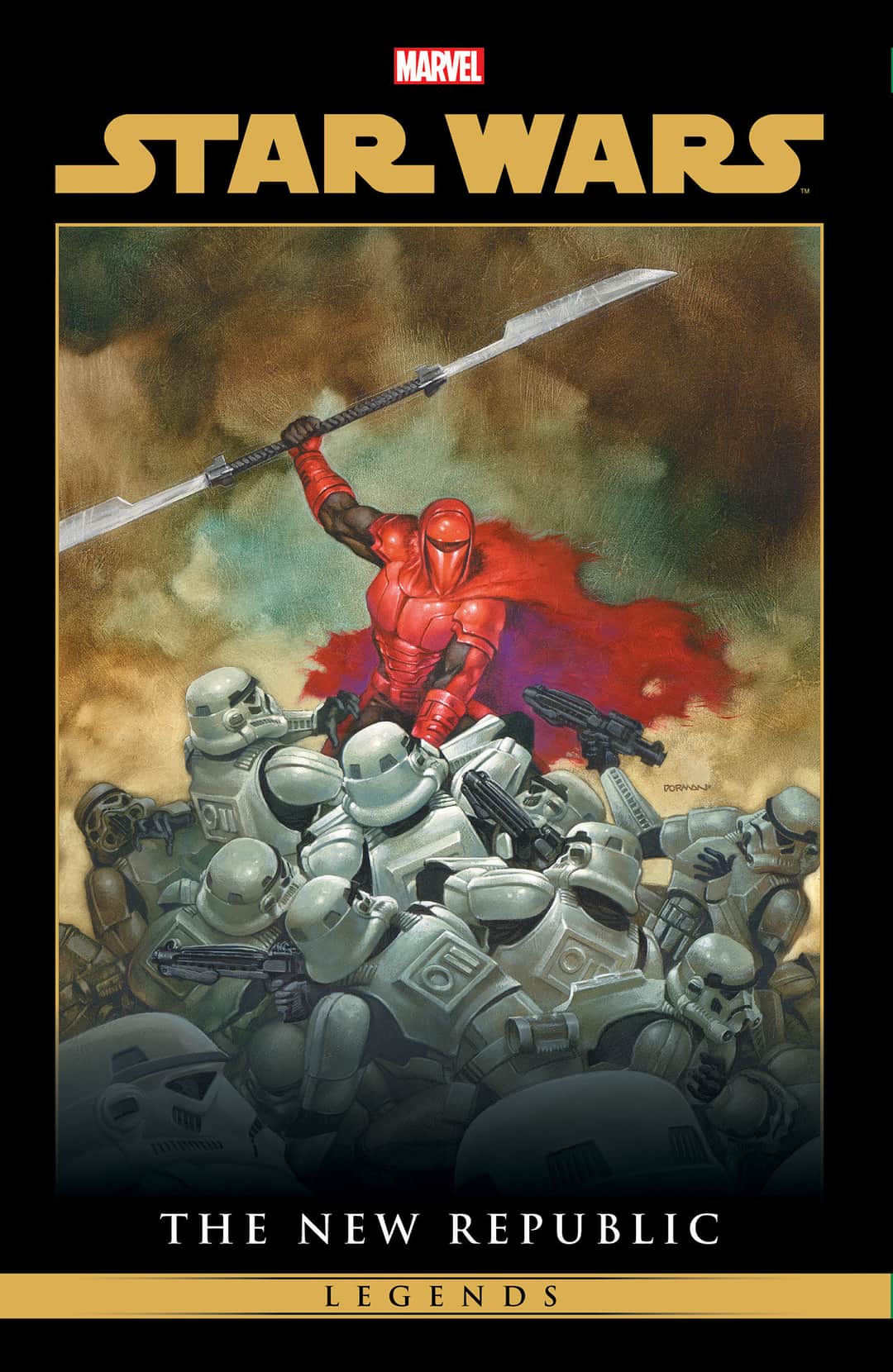 Star Wars Legends: The New Republic Omnibus Vol. 3 Dave Dorman Crimson Empire Cover Cover