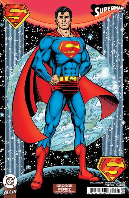 CVR F GEORGE PEREZ LEGACY CARD STOCK VAR