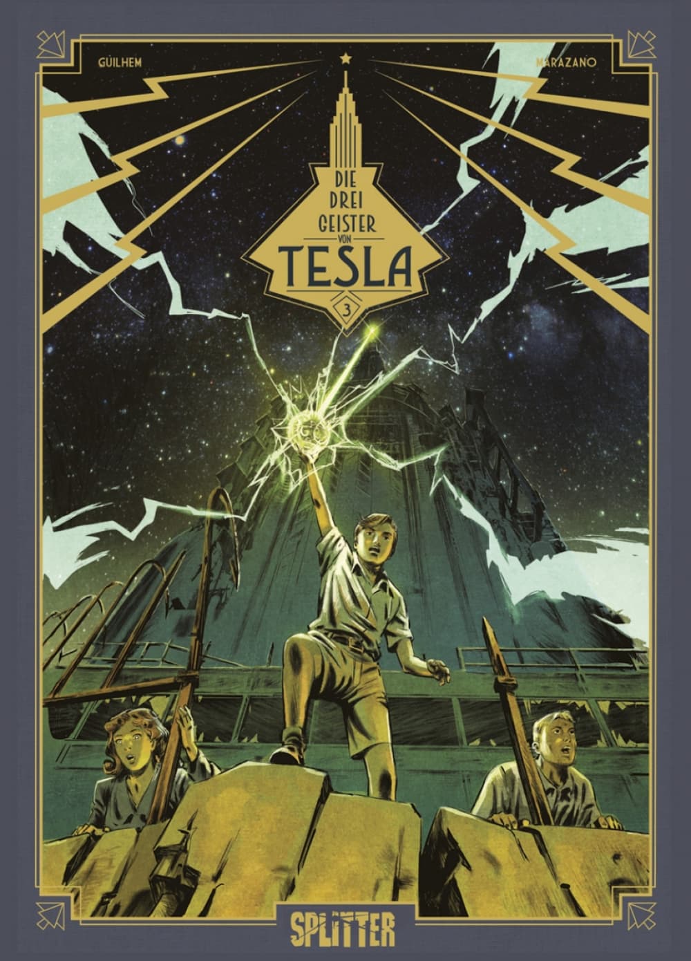 Cover für Die drei Geister von Tesla 03