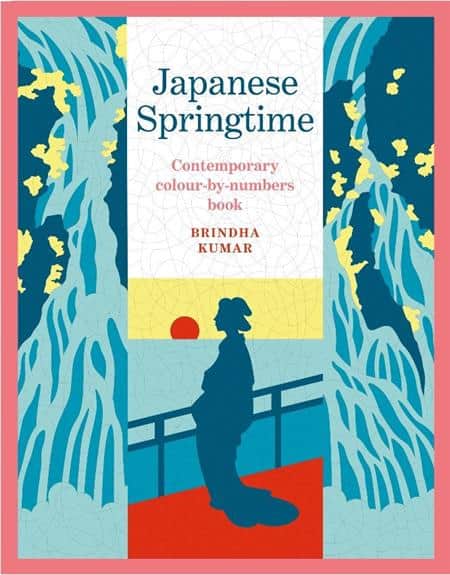 JAPANESE SPRINGTIME COLORING BOOK TP Cover