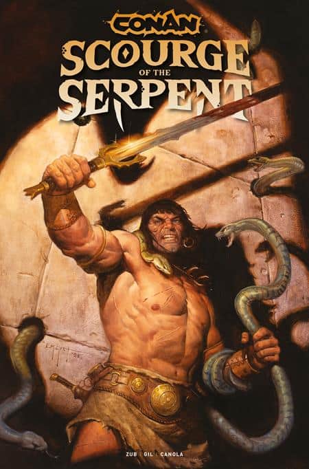 Conan The Barbarian: Scourge Of The Serpent Cover