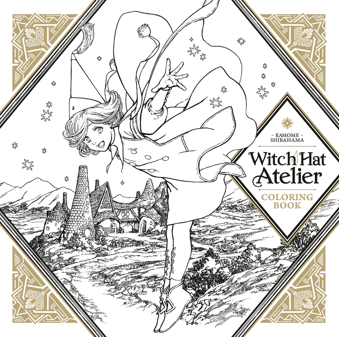 Cover für Witch Hat Atelier Coloring Book