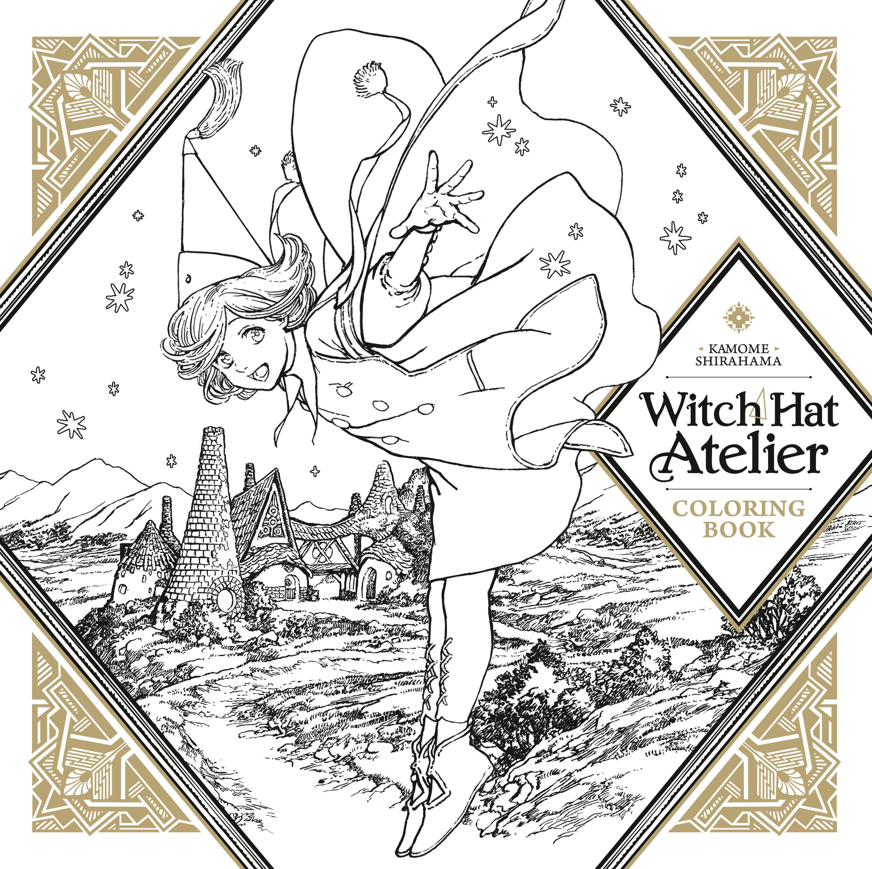 Witch Hat Atelier Coloring Book Cover