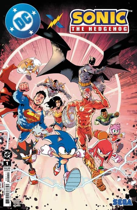 DC x Sonic the Hedgehog Cover