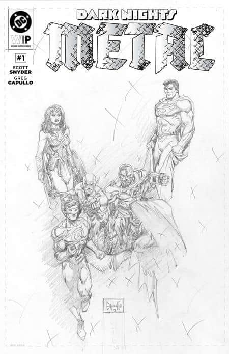 DC W.I.P. Dark Nights Metal #1 Cover
