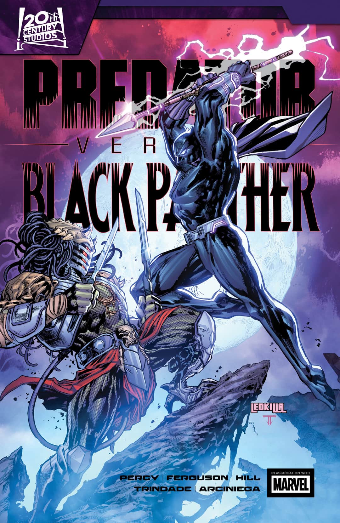 PREDATOR VS. BLACK PANTHER Cover