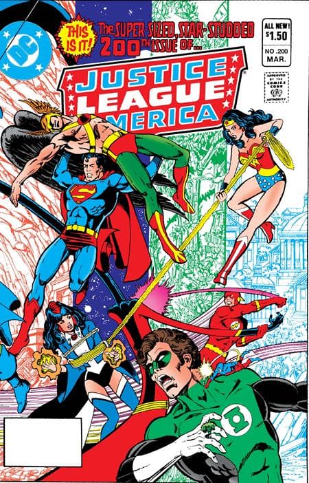 Cover für Justice League of America #200 Facsimile Edition