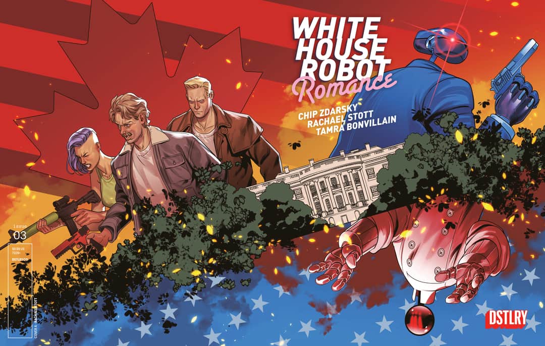 White House Robot Romance Cover