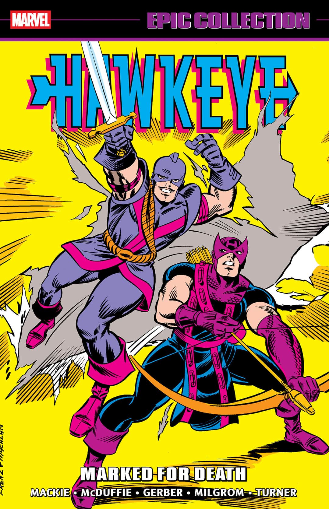 Hawkeye Epic Collection: Marked For Death Cover
