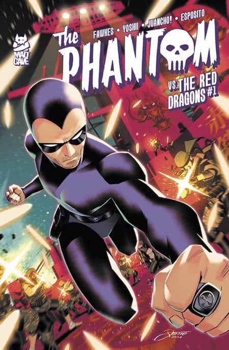 PHANTOM VS THE RED DRAGONS (ONE SHOT) CVR A ALESSIO ZONNO Cover