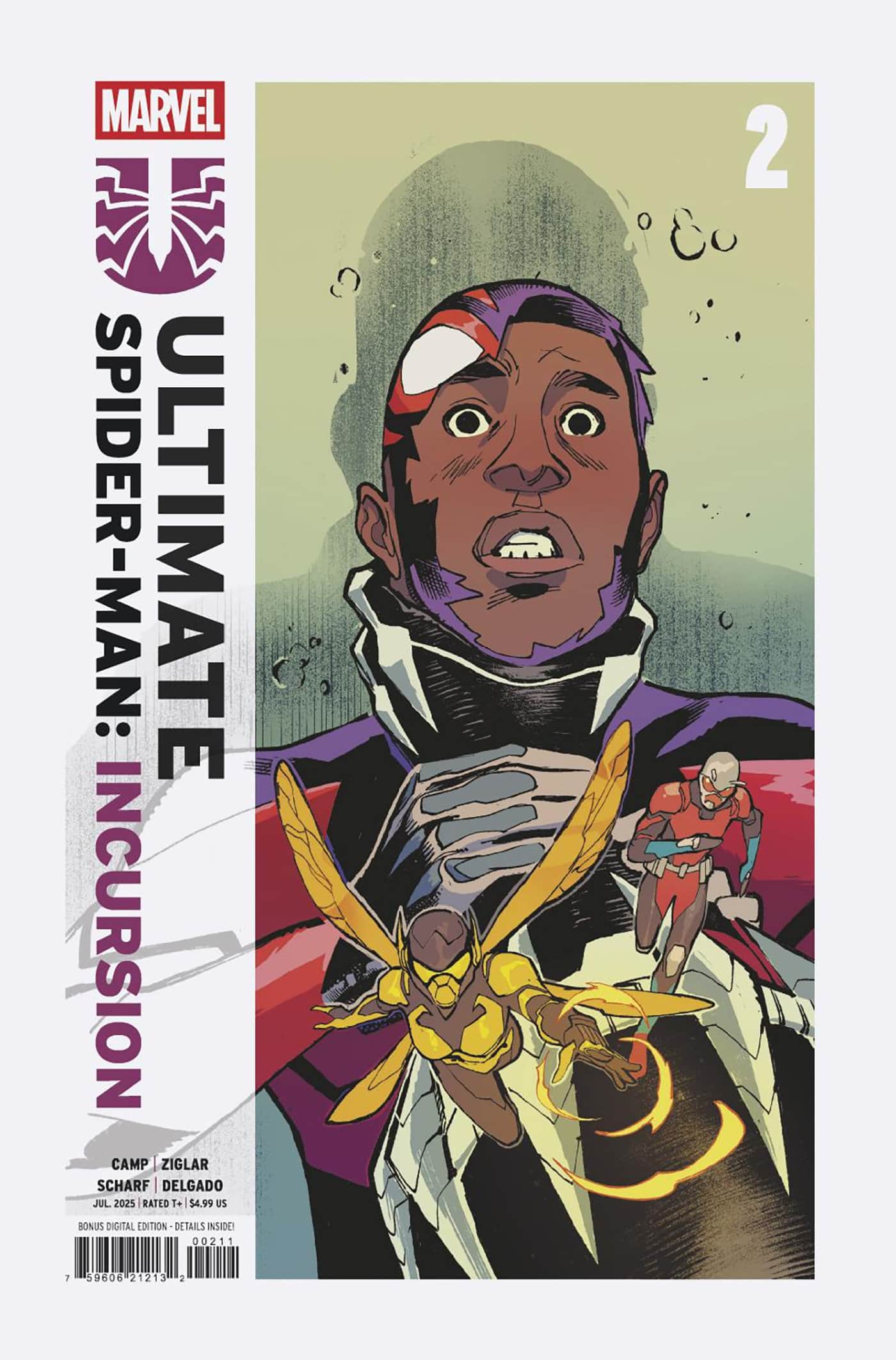 ULTIMATE SPIDER-MAN: INCURSION Cover