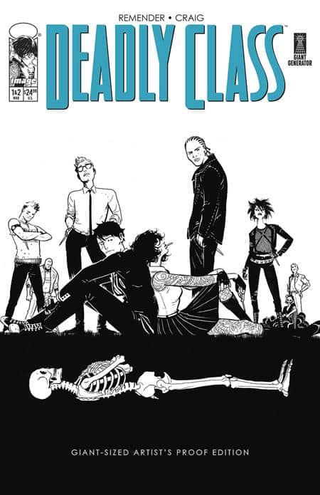 DEADLY CLASS GIANT SIZED ARTISTS PROOF EDITION CVR A WES CRAIG (MR) Cover