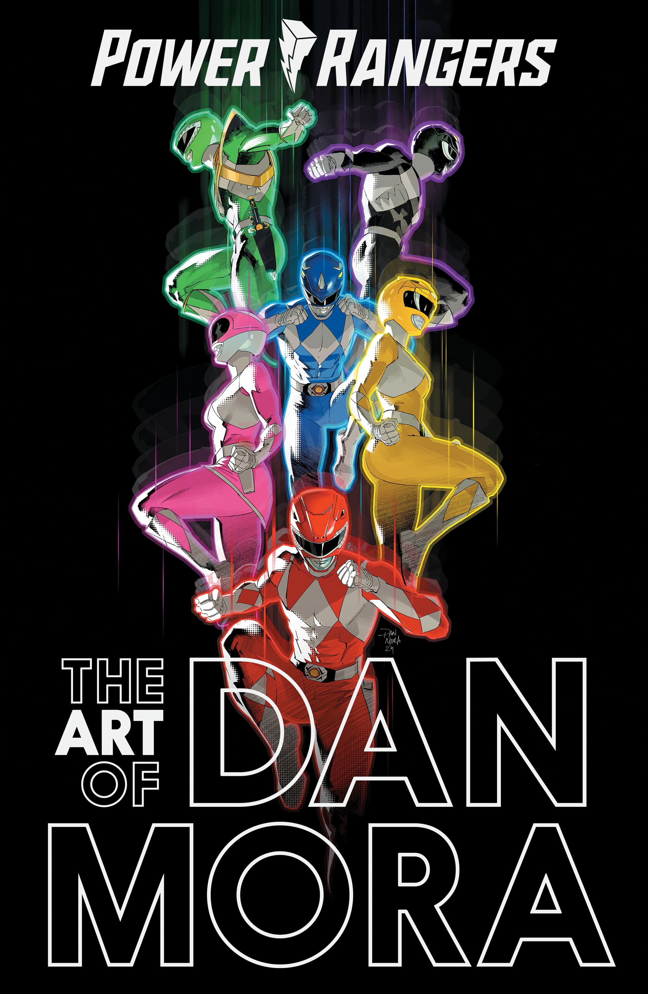 Cover für The Power Rangers Art of Dan Mora
