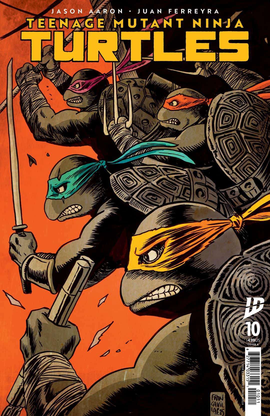 Teenage Mutant Ninja Turtles Variant D (Francavilla)