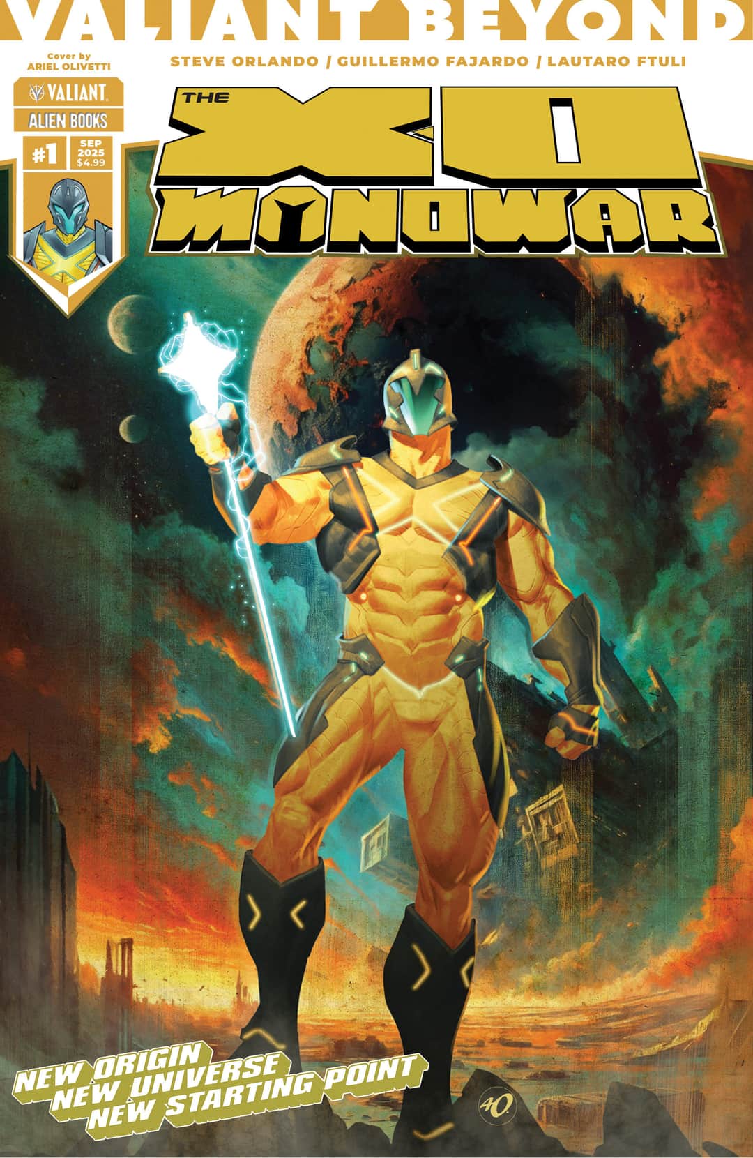 Valiant Beyond: The X-O Manowar Cover
