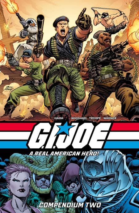 Cover für GI JOE A REAL AMERICAN HERO COMPENDIUM TP BOOK 02 ANDY KUBERT & LAURA MARTIN CVR