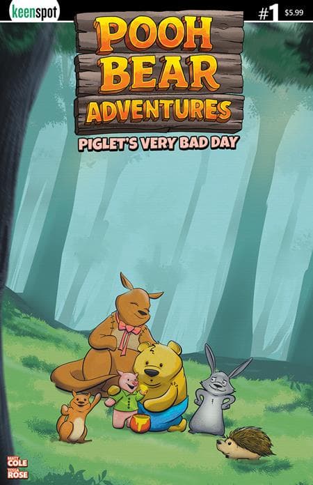 Cover für Pooh Bear Adventures Piglets Very Bad Day