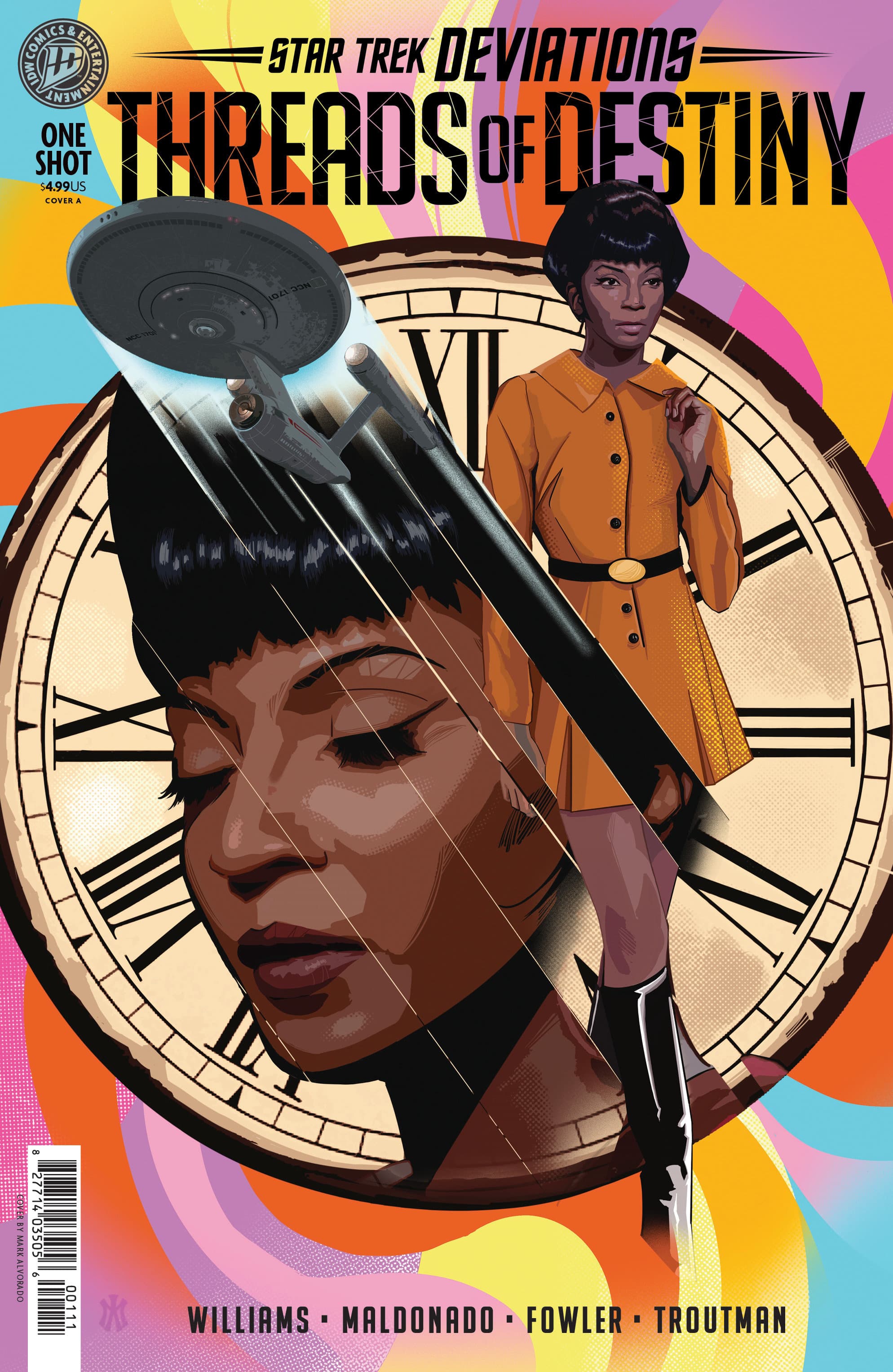 Cover für Star Trek: Deviations--Threads of Destiny Cover A (Alvarado)