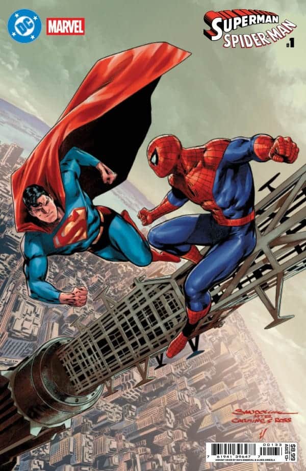 Superman/Spider-Man Variant D Cover
