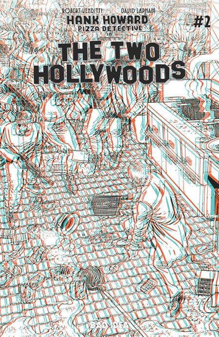 Cover für Hank Howard, Pizza Detective: The Two Hollywoods