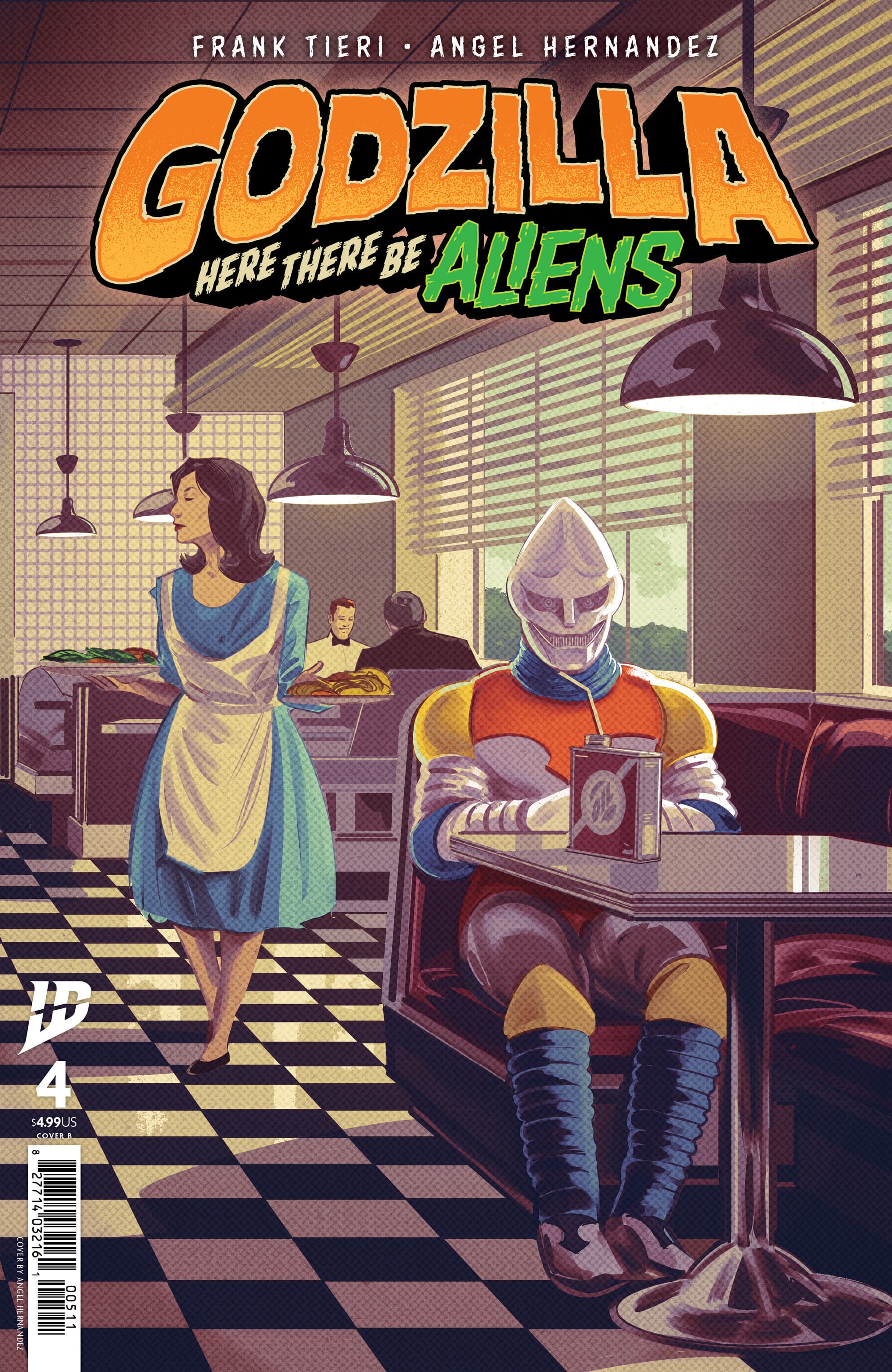 Cover für Godzilla: Here There Be Aliens