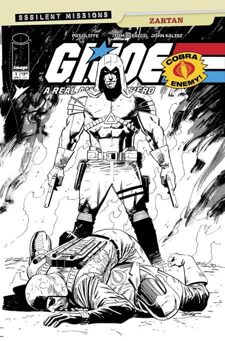 Cover für G.I. Joe A Real American Hero Sssilent Missions Zartan