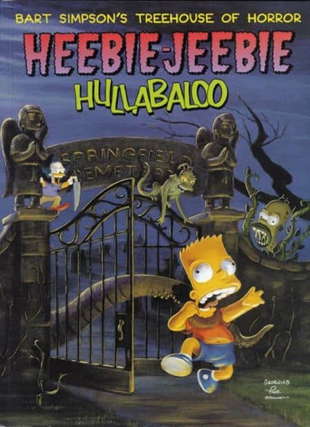BART SIMPSONS TREEHOUSE OF HORROR HEEBIE JEEBIE HULLABALOO TP Cover