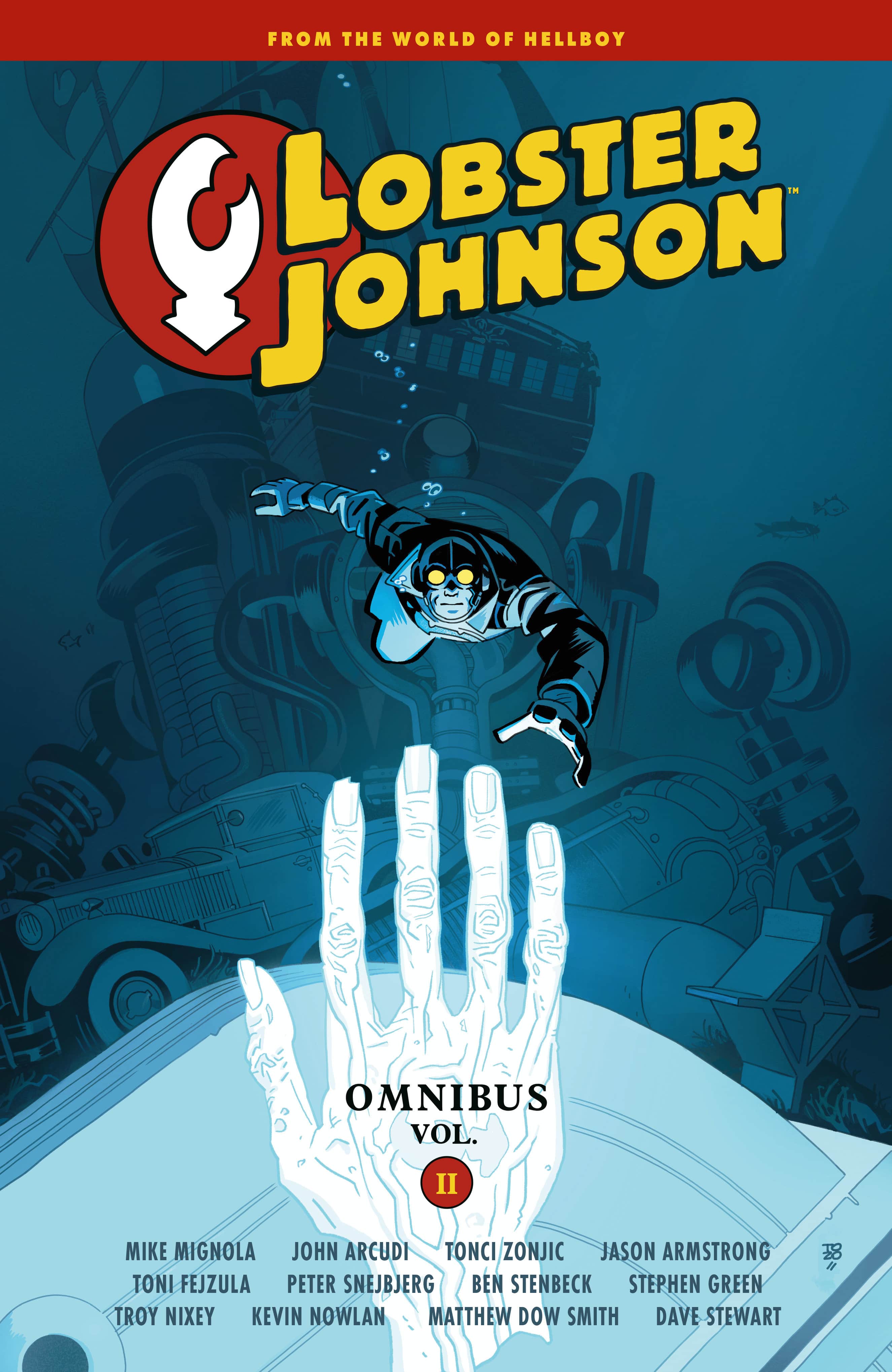 Lobster Johnson Omnibus Volume 2 Cover