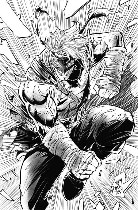 CVR F INC 1:100 TONY DANIEL B&W VIRGIN FOIL VAR (MR)