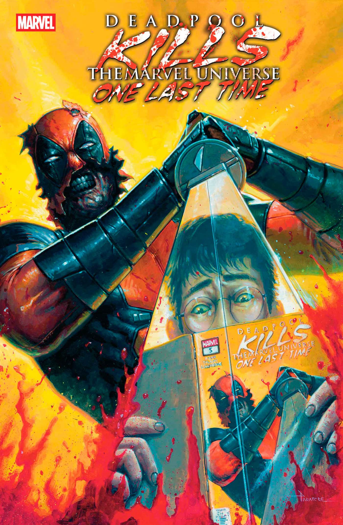 DEADPOOL KILLS THE MARVEL UNIVERSE ONE LAST TIME Cover