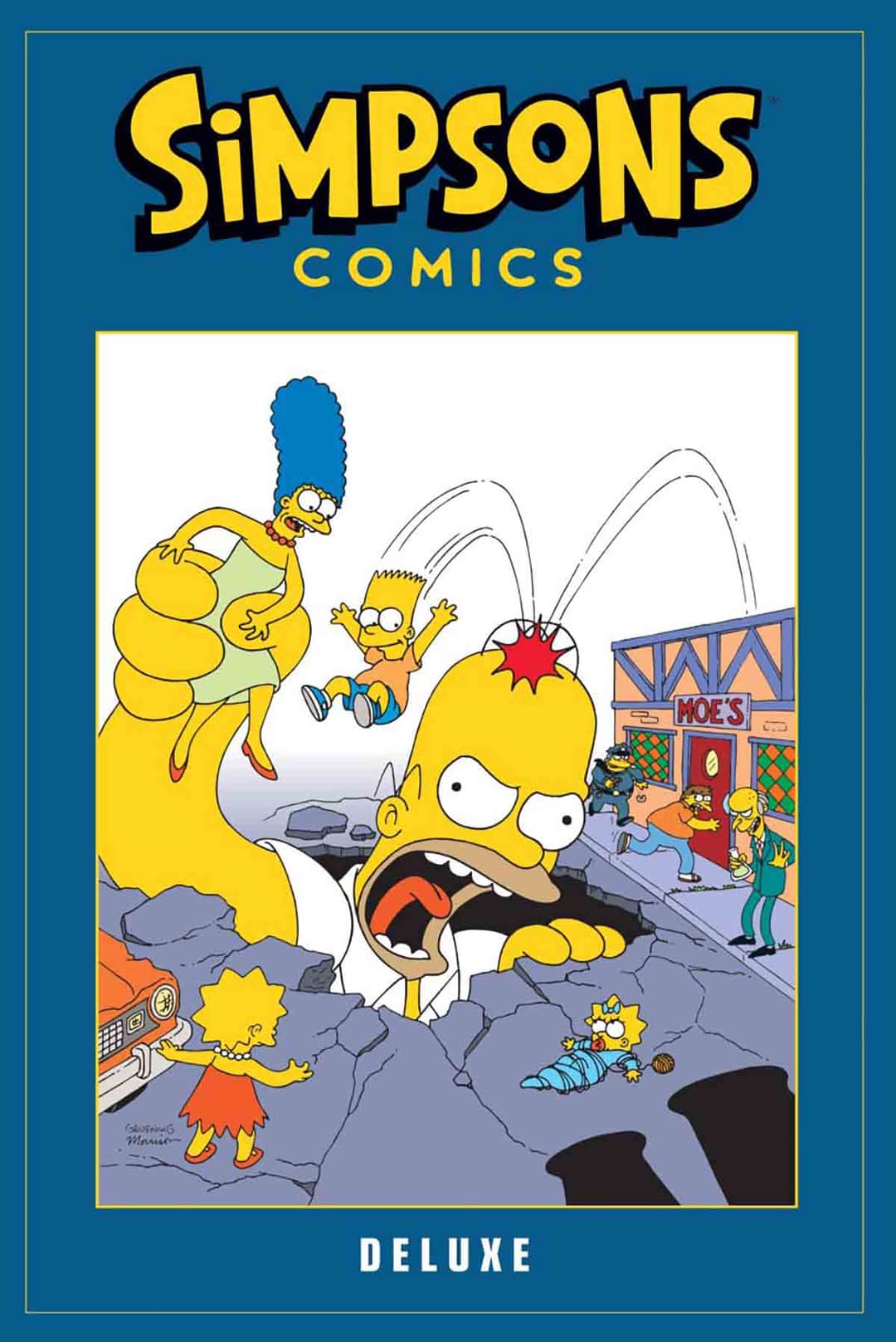 Simpsons Comics Deluxe 1 Cover
