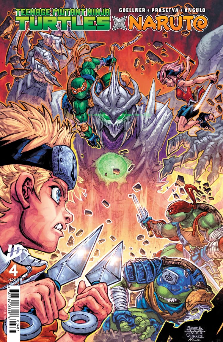 Teenage Mutant Ninja Turtles x Naruto Variant RI (100) (Williams II)