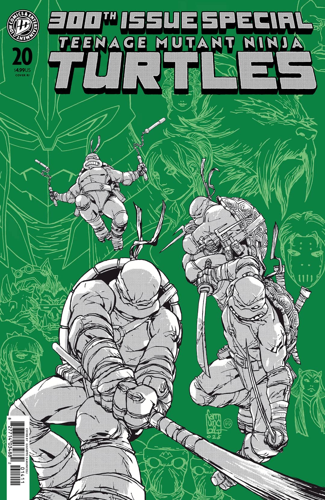 Teenage Mutant Ninja Turtles : 300th Issue Special Variant RI (100) (Camuncoli)