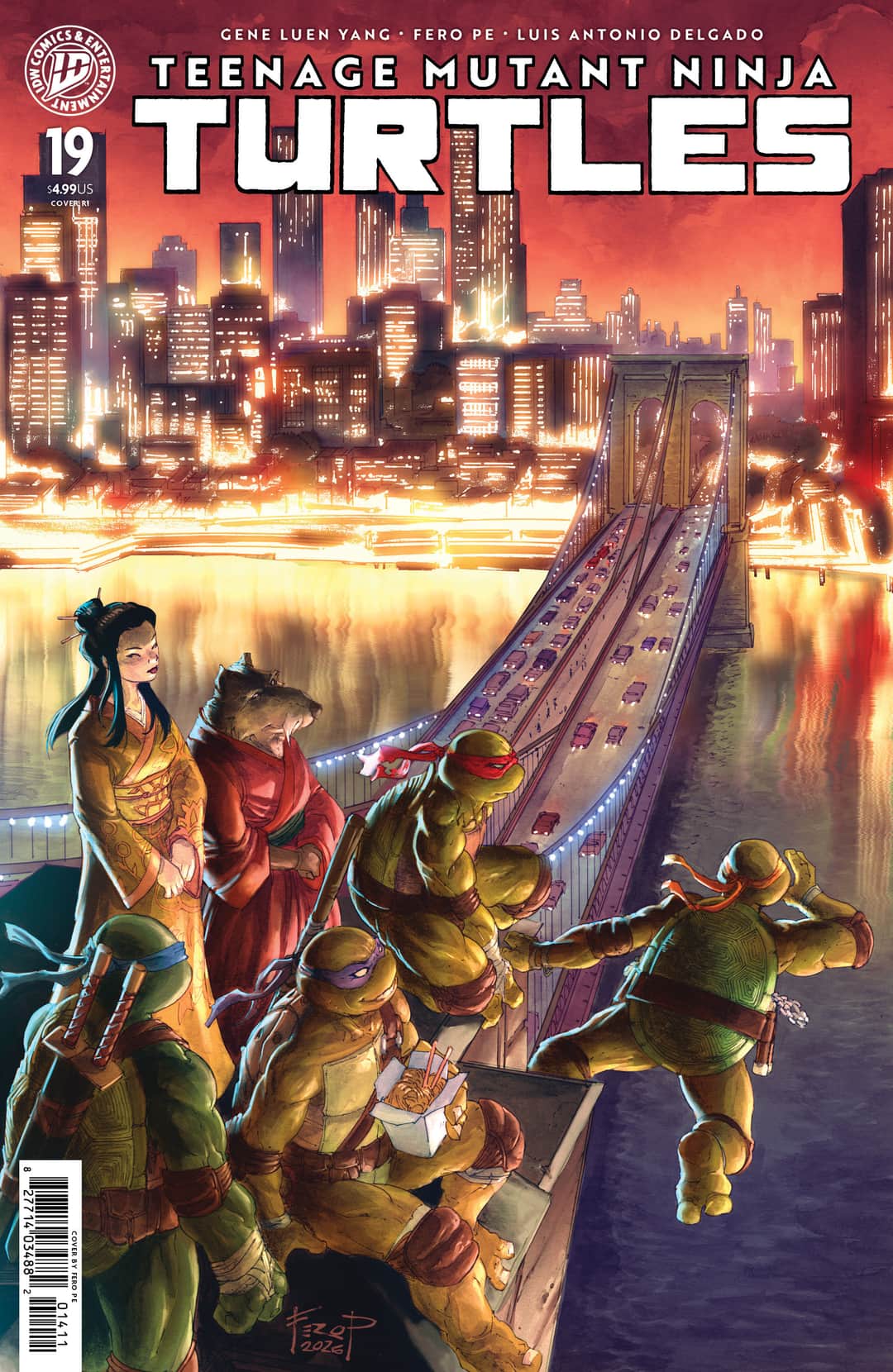 Teenage Mutant Ninja Turtles Variant RI (25) (Pe)