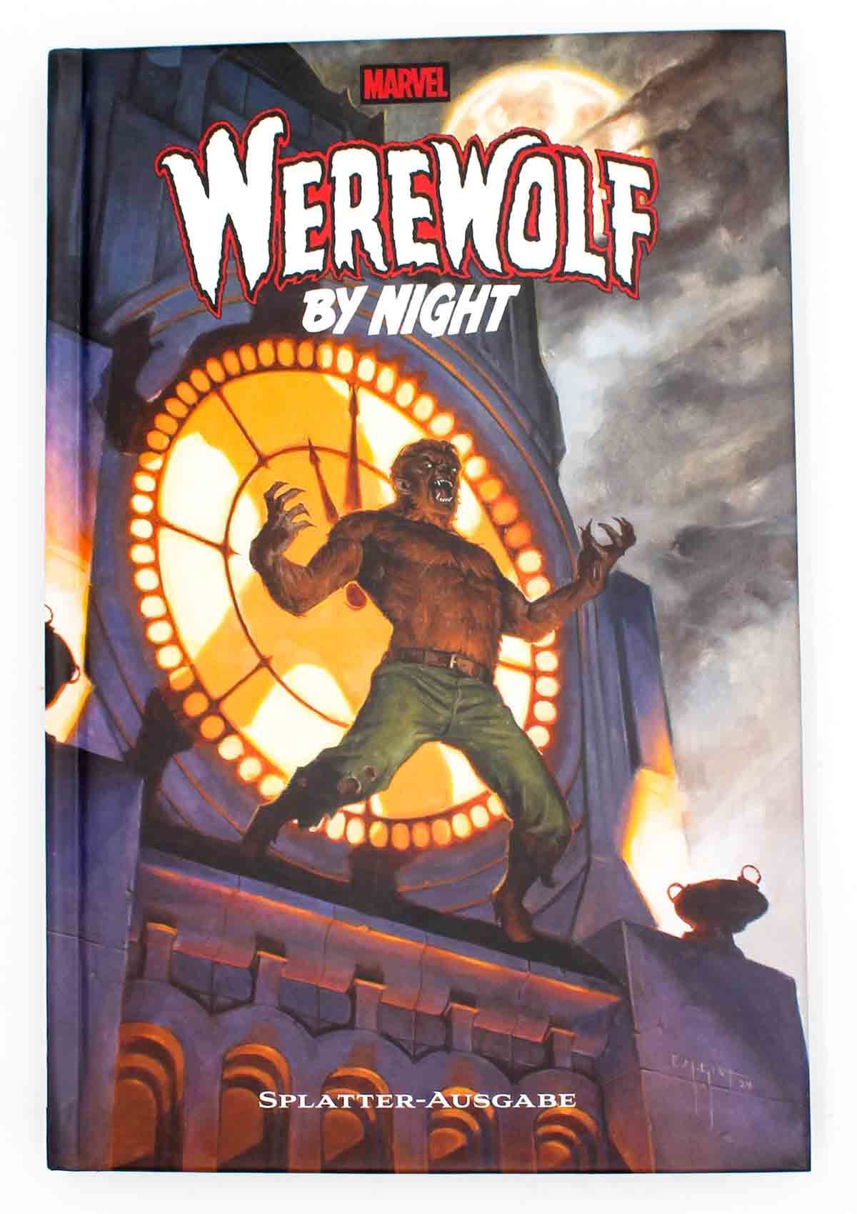 Cover für Werewolf by Night Splatter-Ausgabe