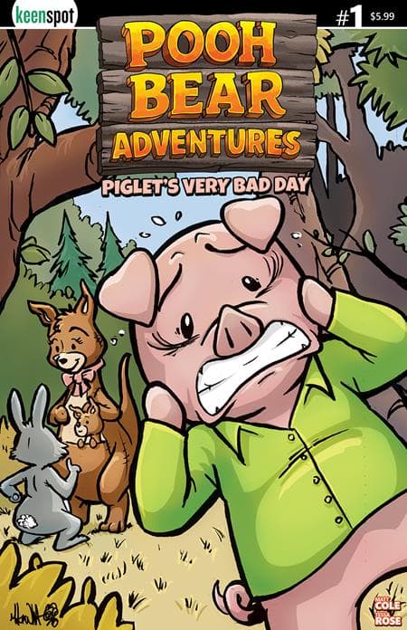 Cover für Pooh Bear Adventures Piglets Very Bad Day