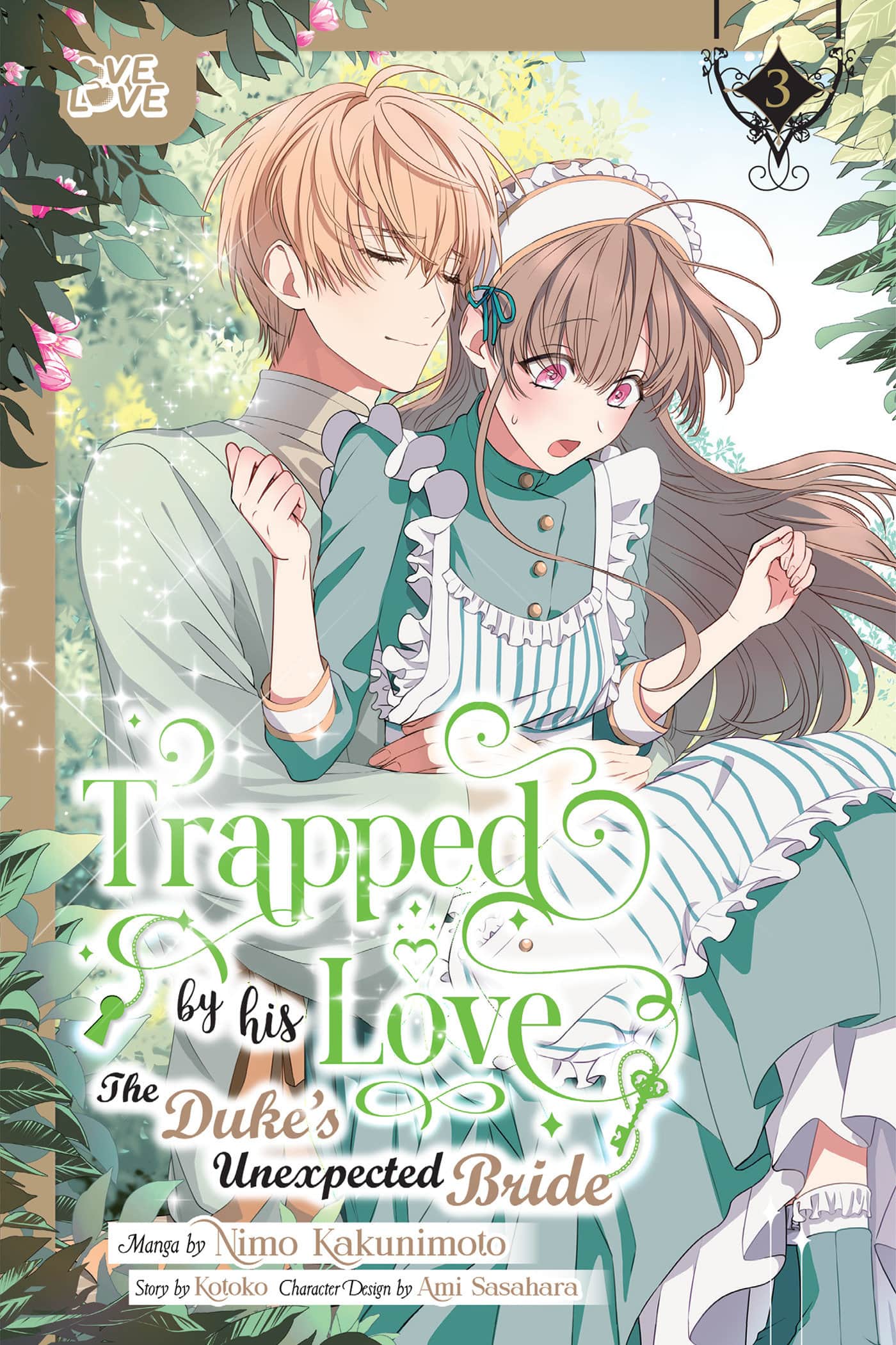 Trapped By His Love: The Duke's Unexpected Bride, Volume 3 Cover