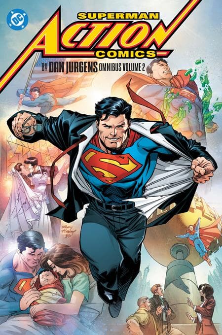 Cover für SUPERMAN ACTION COMICS BY DAN JURGENS OMNIBUS HC VOL 02