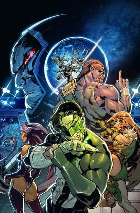 DC K.O. Green Lantern Galactic Slam Cover