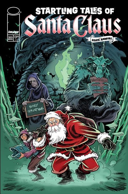 Cover für STARTLING TALES OF SANTA CLAUS 2025 ANNUAL (ONE SHOT) CVR A MARK LASZLO