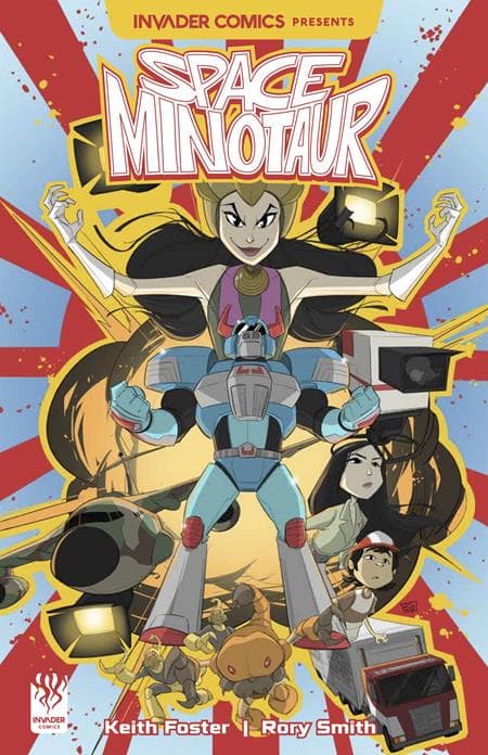 Cover für Invader Comics Presents: Space Minotaur One Shot